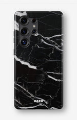 Samsung Galaxy S24 Ultra Tough Case – Black Marble - View 1