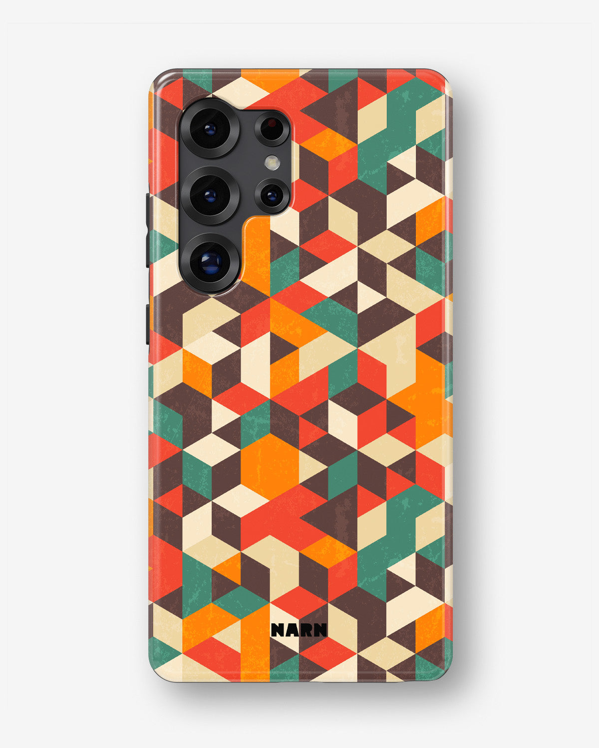 Samsung Galaxy S24 Ultra Tough Case – Retro Geometric - View 1