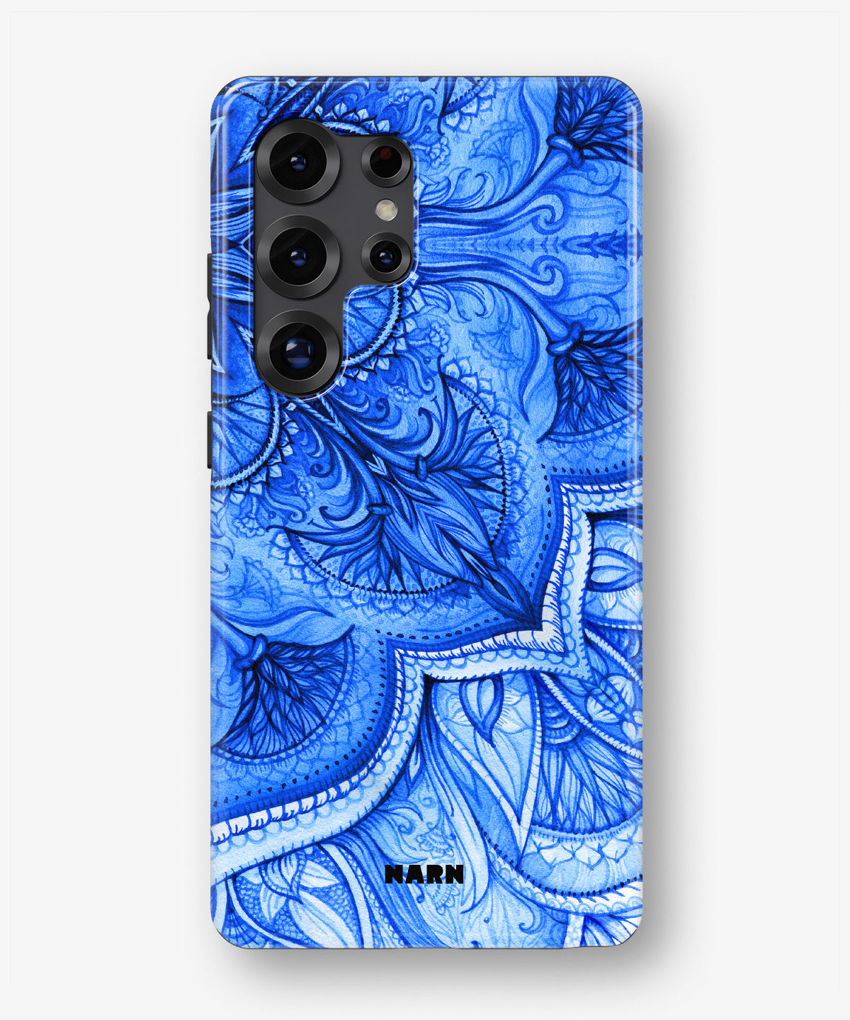 Samsung Galaxy S24 Ultra Tough Case – Blue Vintage - View 1