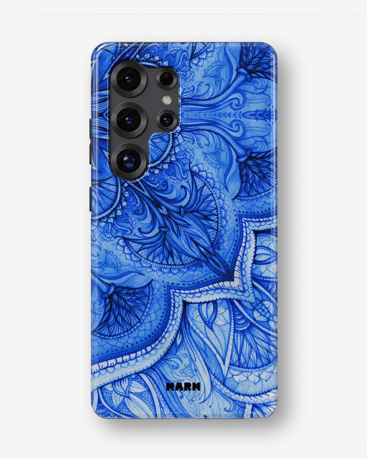 Samsung Galaxy S24 Ultra Tough Case – Blue Vintage - View 1