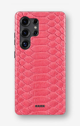 Samsung Galaxy S24 Ultra Tough Case – Pink Snake - View 1