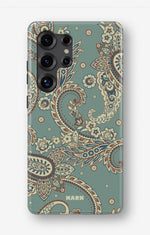 Samsung Galaxy S24 Ultra Tough Case – Paisley Green - View 1
