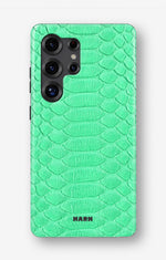 Samsung Galaxy S24 Ultra Tough Case – Turquoise Snake - View 1