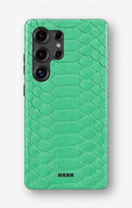 Samsung Galaxy S24 Ultra Tough Case – Turquoise Snake - View 1