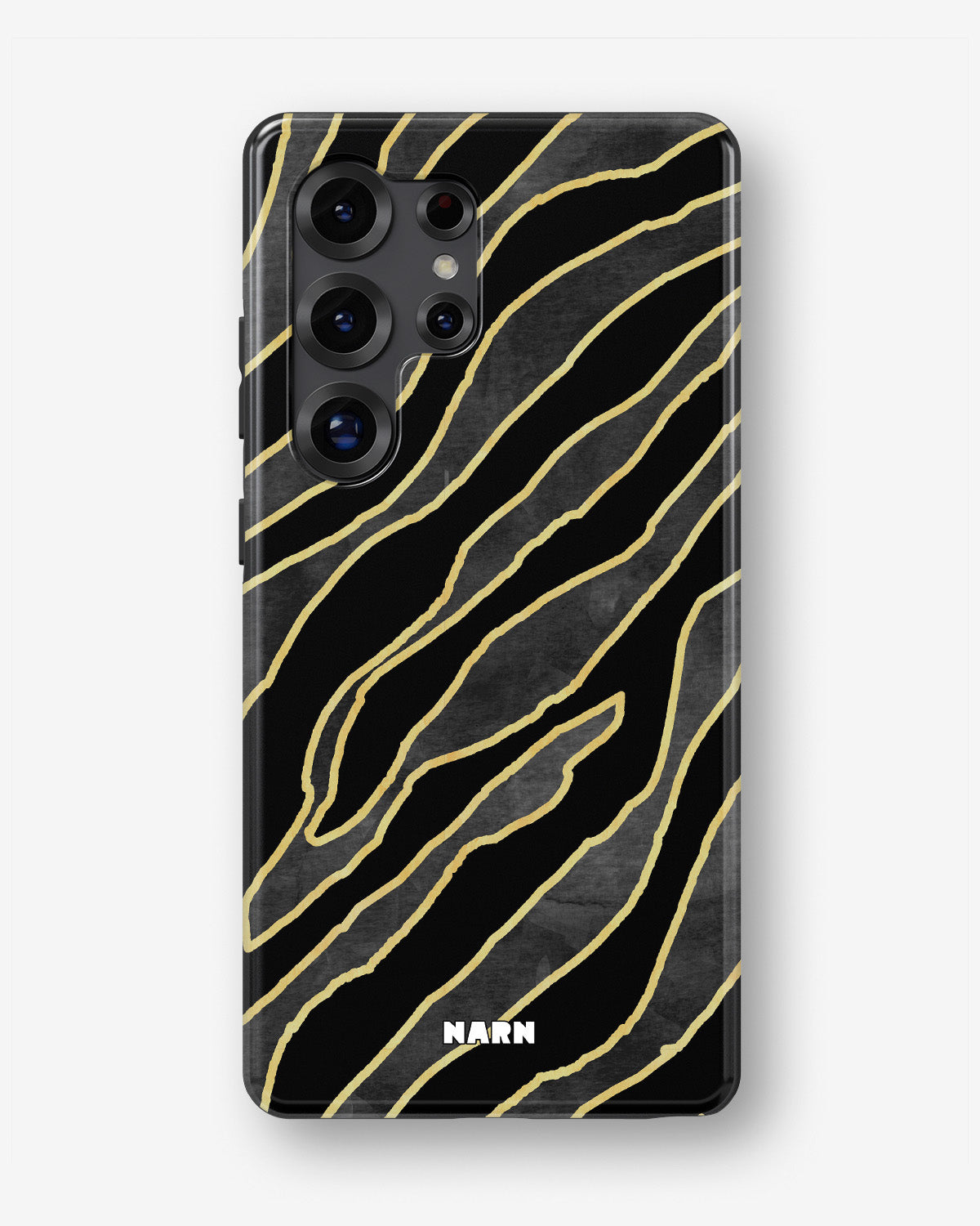 Samsung Galaxy S24 Ultra Tough Case – Golden Zebra - View 1