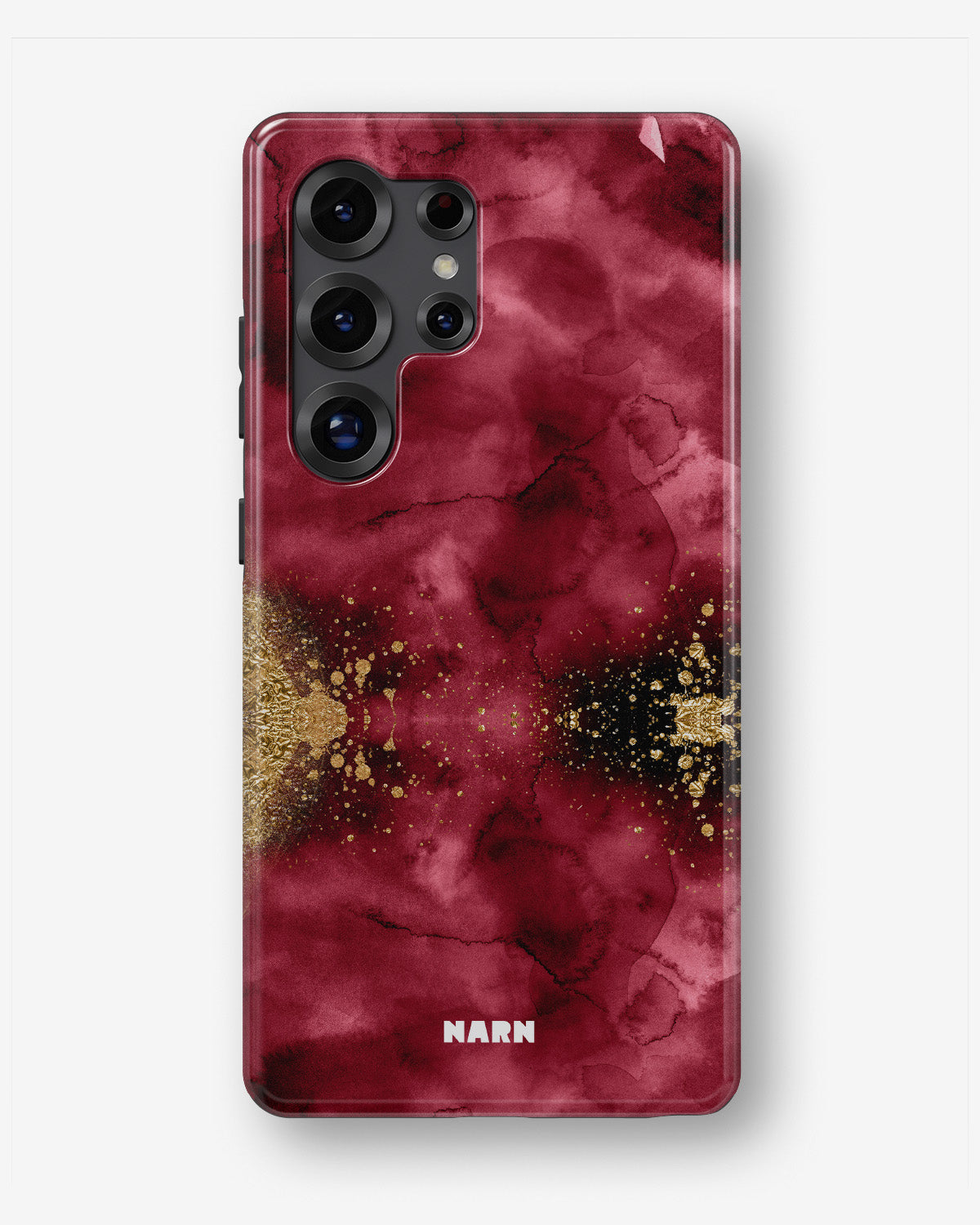 Samsung Galaxy S24 Ultra Tough Case – Burgendy Shimmer - View 1