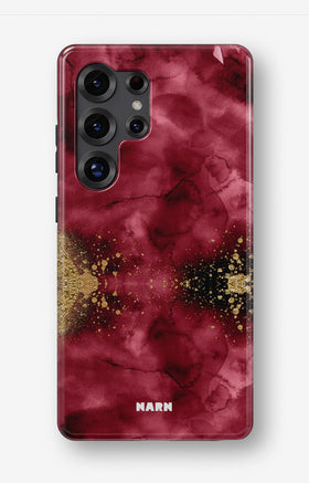 Samsung Galaxy S24 Ultra Tough Case – Burgendy Shimmer - View 1