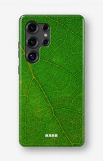 Samsung Galaxy S24 Ultra Tough Case – Green Leafy - View 1