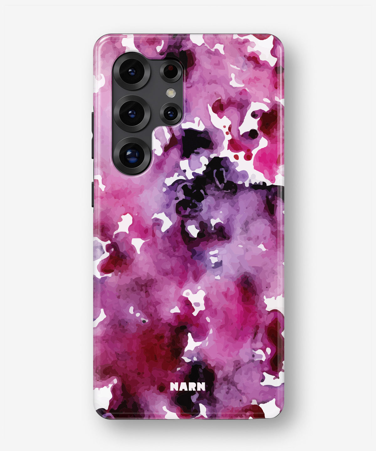 Samsung Galaxy S24 Ultra Tough Case – Floral Splash - View 1