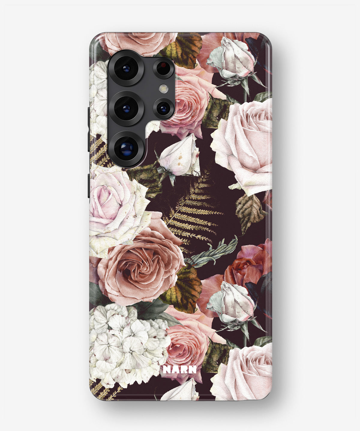 Samsung Galaxy S24 Ultra Tough Case – Midnight Roses - View 1