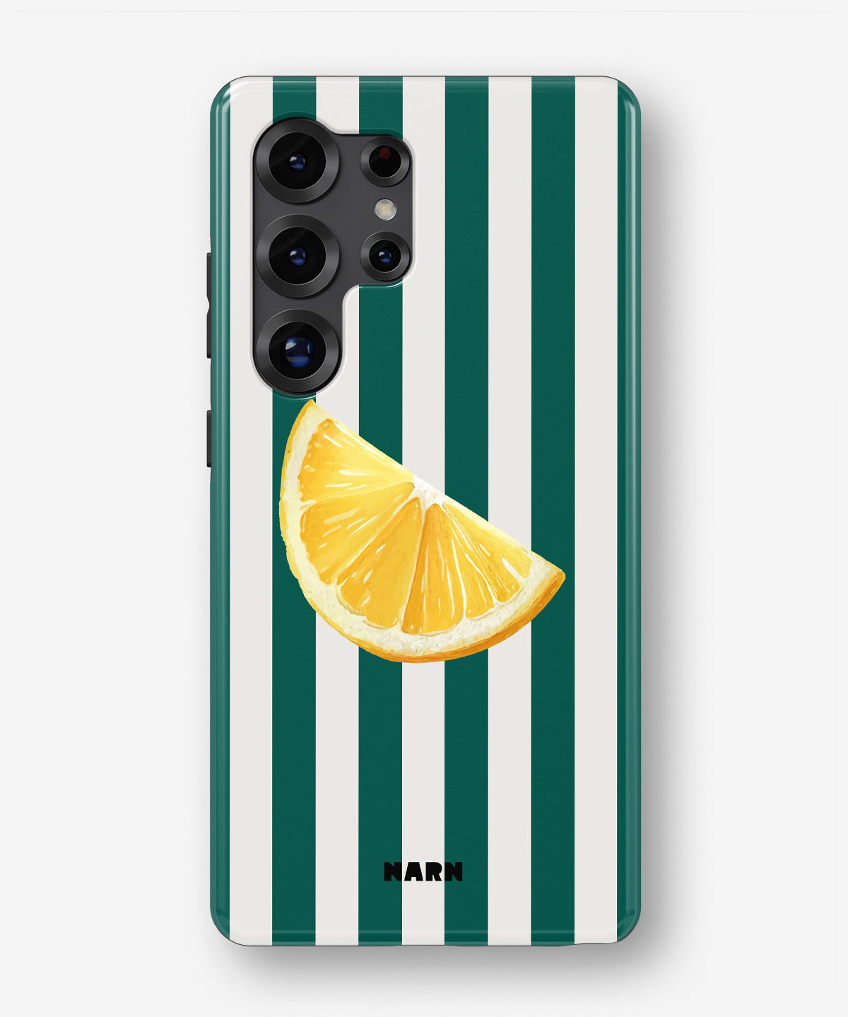 Samsung Galaxy S24 Ultra Tough Case – Lemon Stripes - View 1