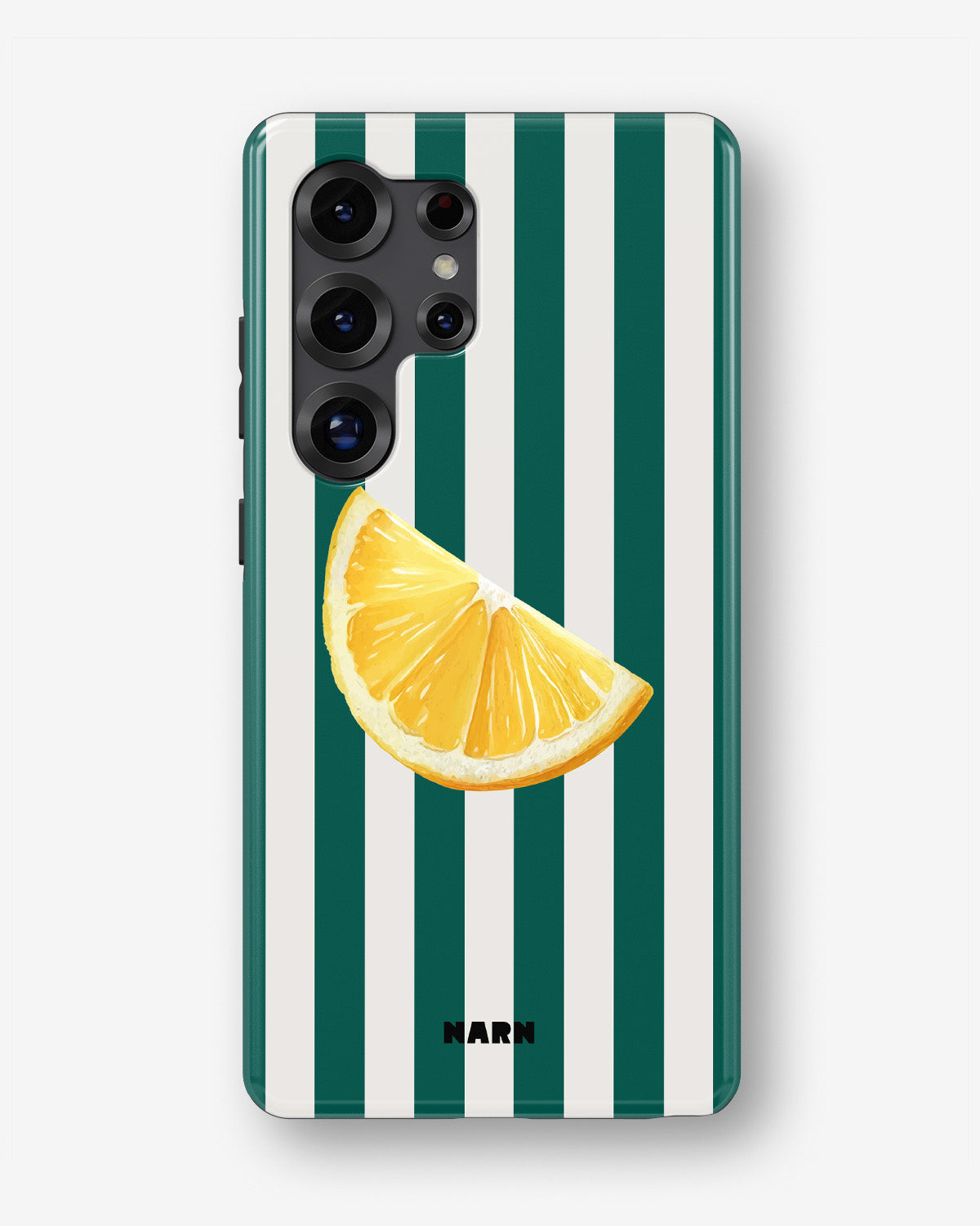 Samsung Galaxy S24 Ultra Tough Case – Lemon Stripes - View 1