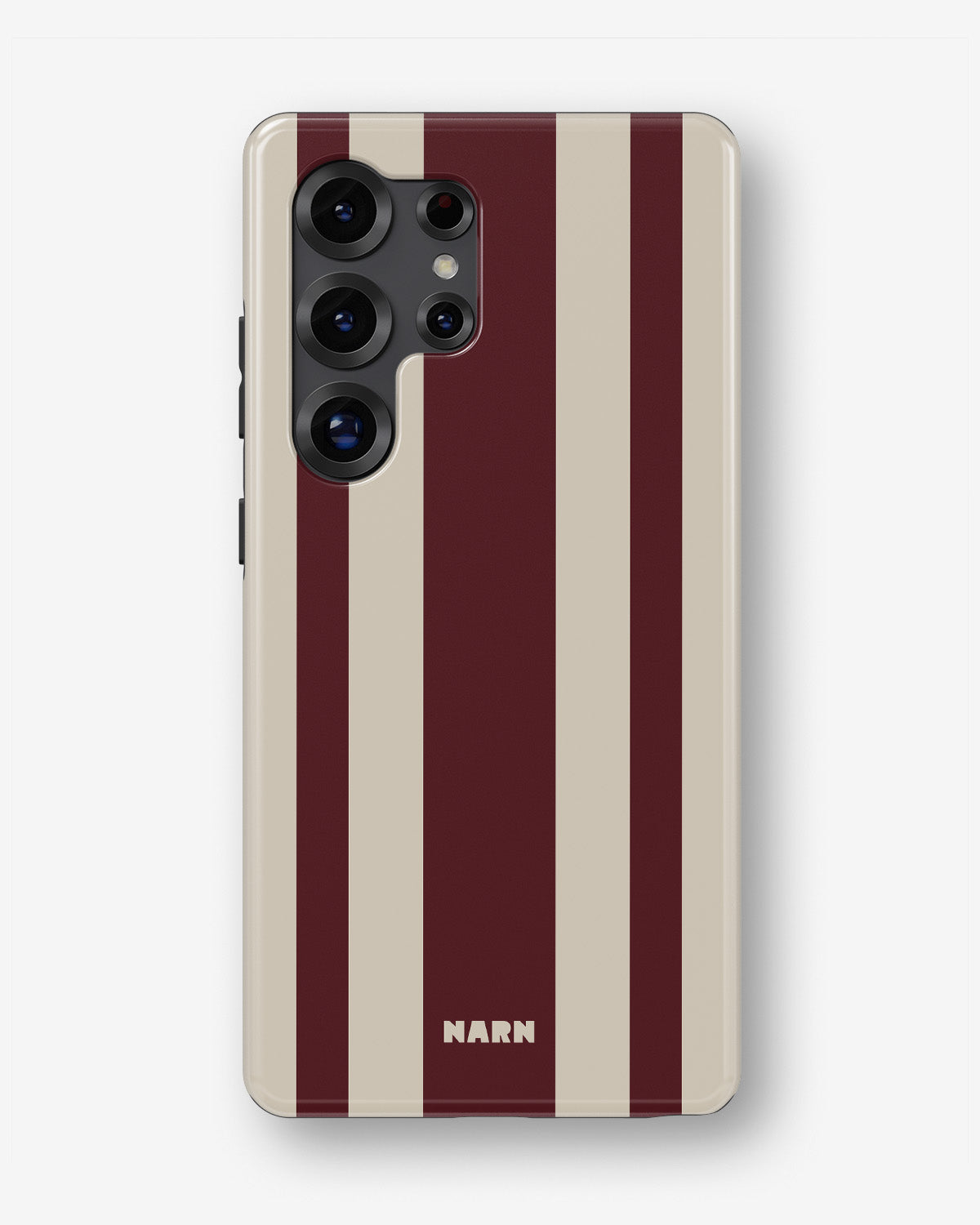 Samsung Galaxy S24 Ultra Tough Case – Bordeaux Stripe - View 1