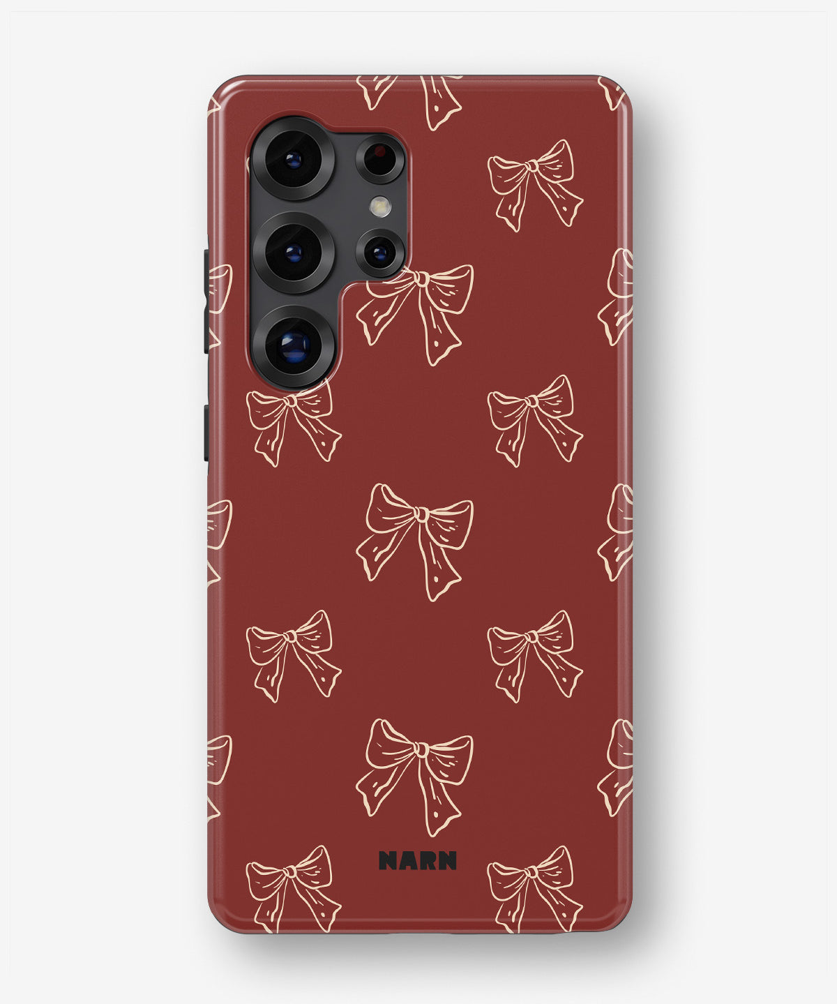 Samsung Galaxy S24 Ultra Tough Case – Cherry Bows - View 1