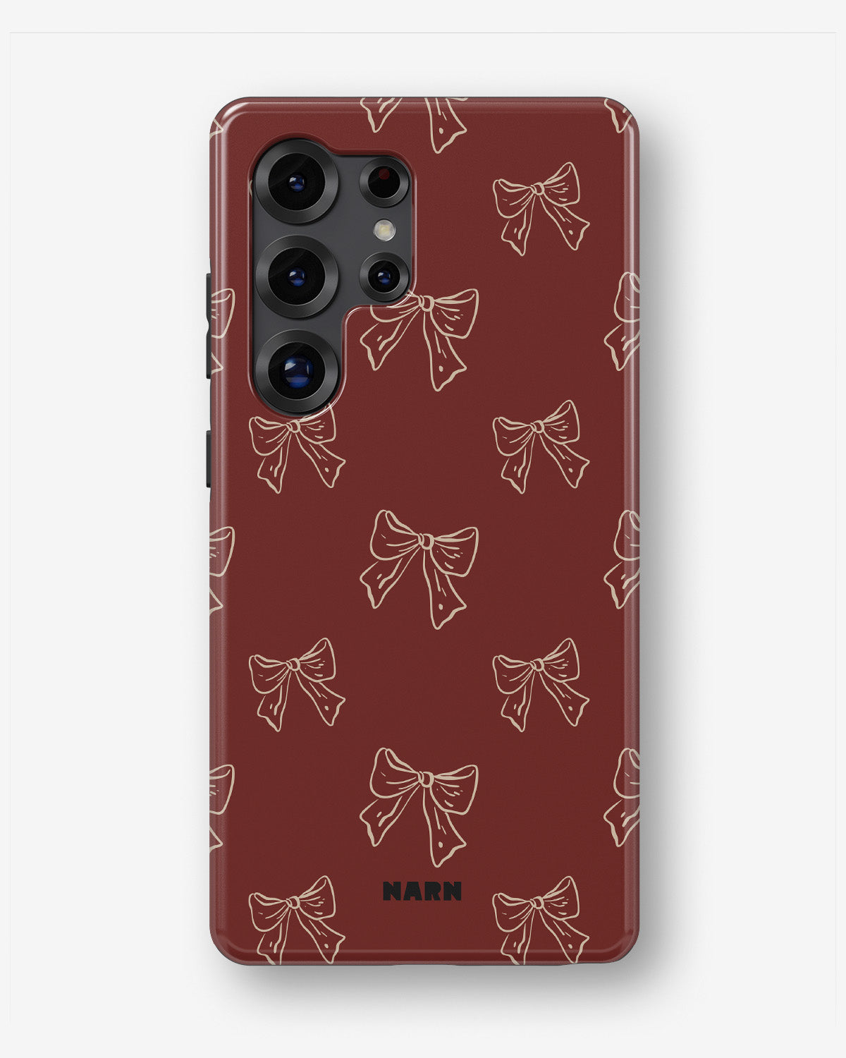 Samsung Galaxy S24 Ultra Tough Case – Cherry Bows - View 1
