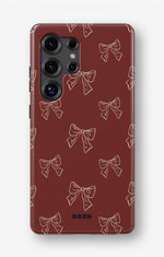 Samsung Galaxy S24 Ultra Tough Case – Cherry Bows - View 1