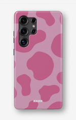 Samsung Galaxy S24 Ultra Tough Case – Pink Moo - View 1