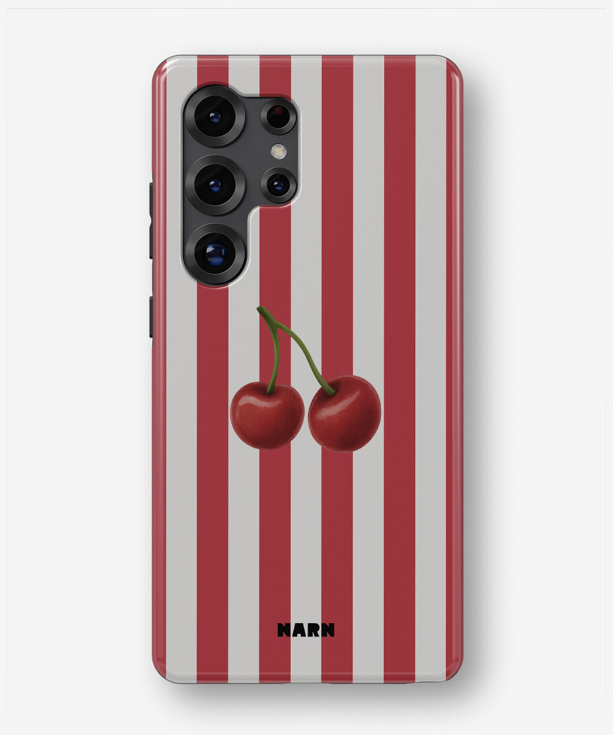 Samsung Galaxy S24 Ultra Tough Case – Cherry Stripes - View 1