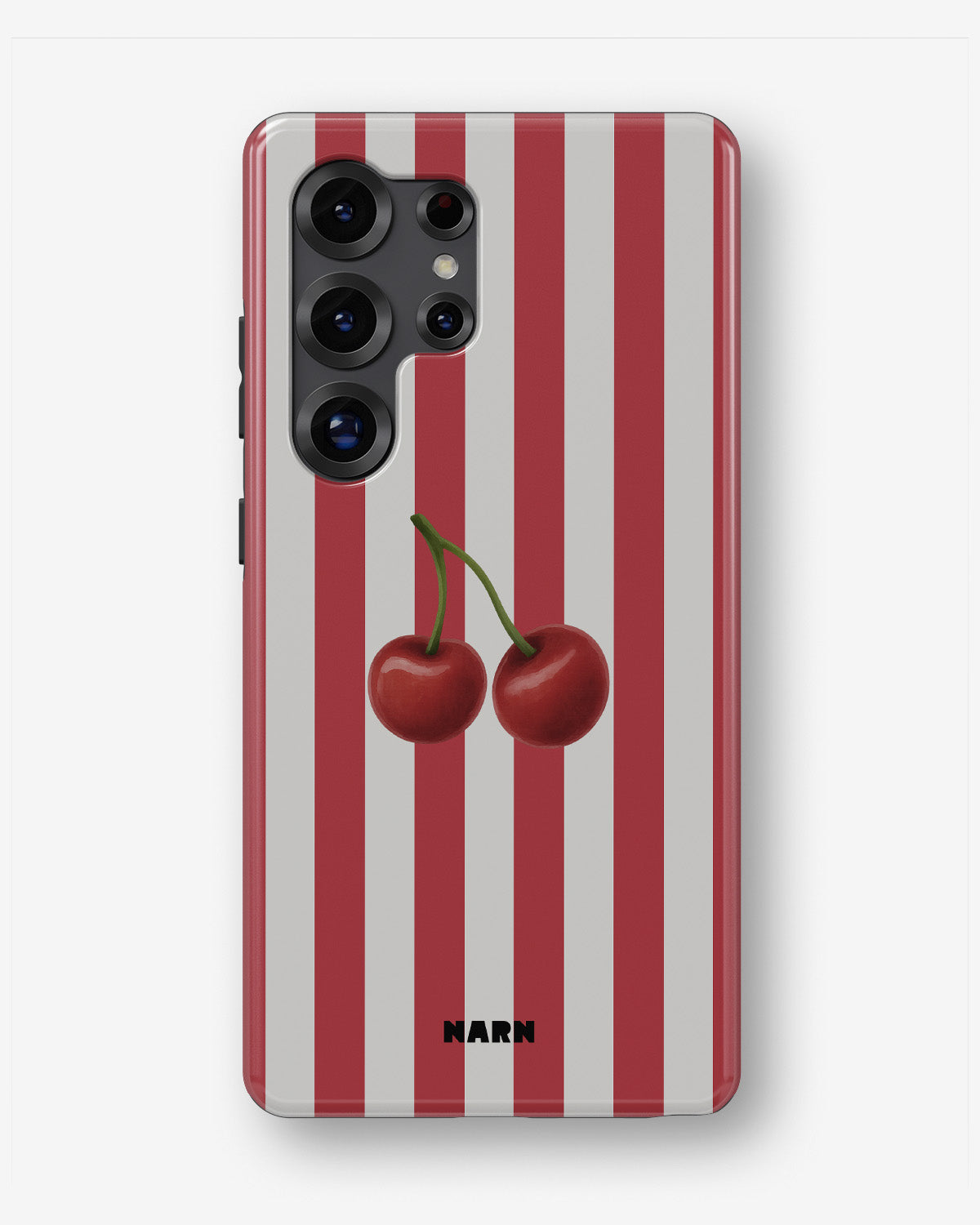 Samsung Galaxy S24 Ultra Tough Case – Cherry Stripes - View 1