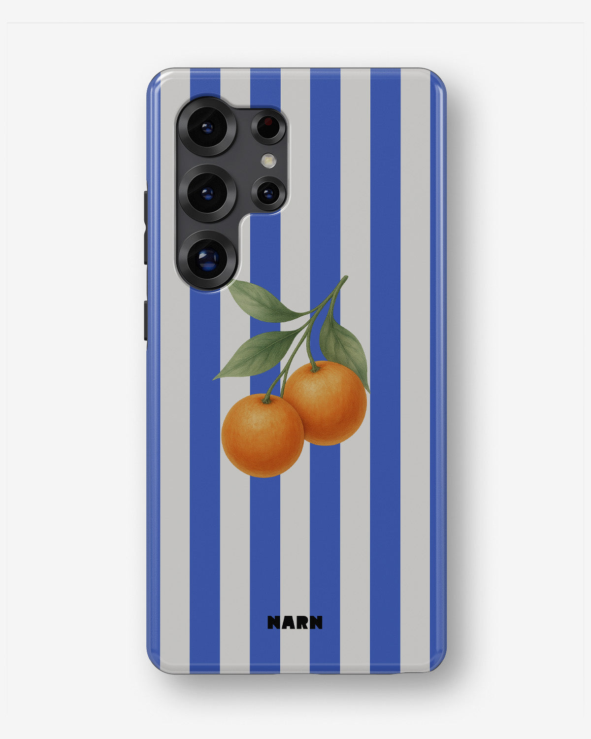 Samsung Galaxy S24 Ultra Tough Case – Orange Stripes - View 1