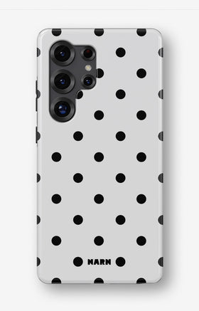 Samsung Galaxy S24 Ultra Tough Case – Mono Dots - View 1