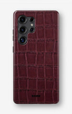 Samsung Galaxy S24 Ultra Tough Case – Rouge Croc - View 1