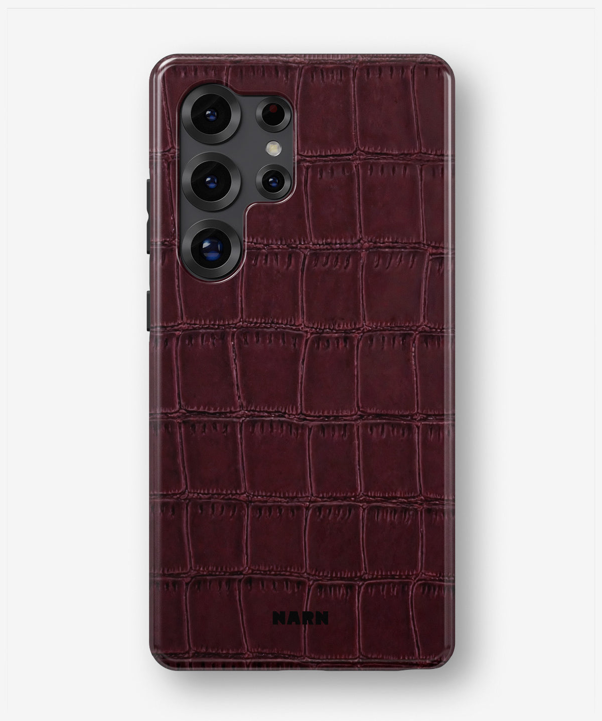Samsung Galaxy S24 Ultra Tough Case – Rouge Croc - View 1