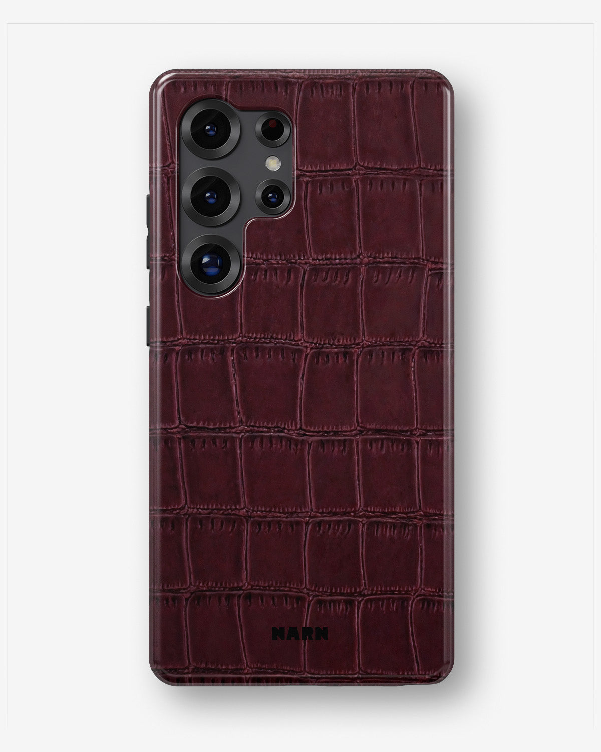 Samsung Galaxy S24 Ultra Tough Case – Rouge Croc - View 1