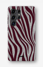 Samsung Galaxy S24 Ultra Tough Case – Velvet Zebra - View 1