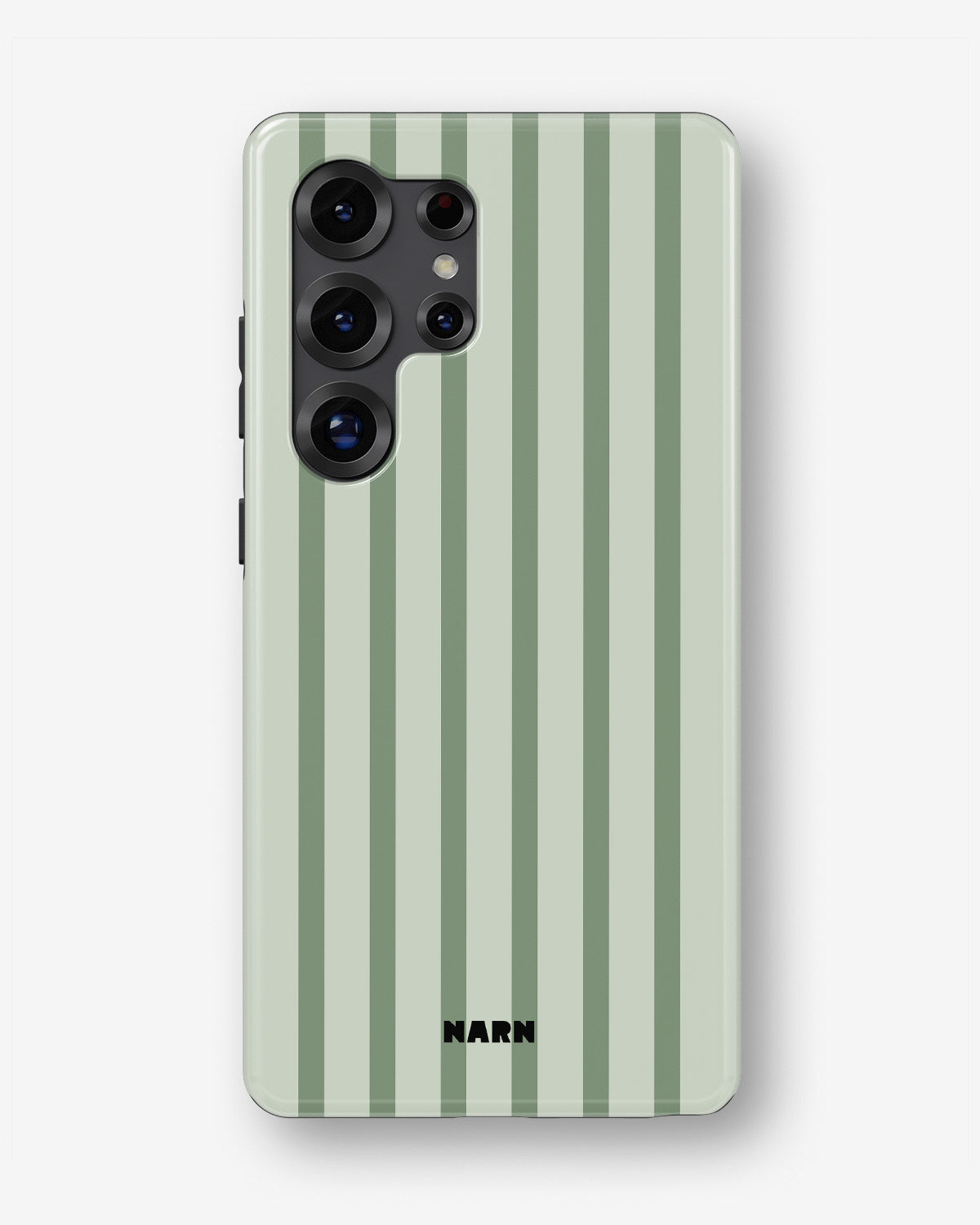 Samsung Galaxy S24 Ultra Tough Case – Sage Stripes - View 1