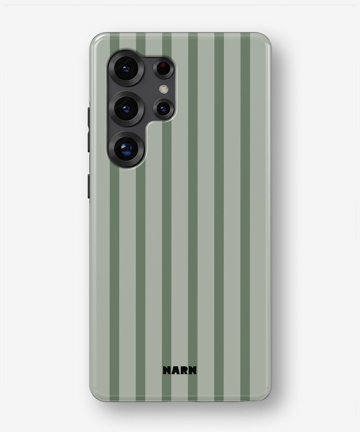 Samsung Galaxy S24 Ultra Tough Case – Sage Stripes - View 1