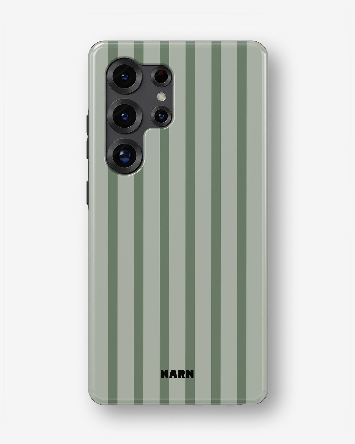 Samsung Galaxy S24 Ultra Tough Case – Sage Stripes - View 1