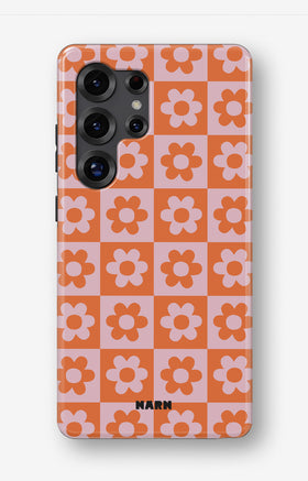 Samsung Galaxy S24 Ultra Tough Case – Peach Petals - View 1