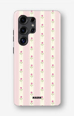 Samsung Galaxy S24 Ultra Tough Case – Rose Lines - View 1