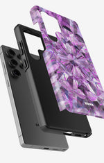 Samsung Galaxy S24 Ultra Tough Case – Lavender Crystals - View 2