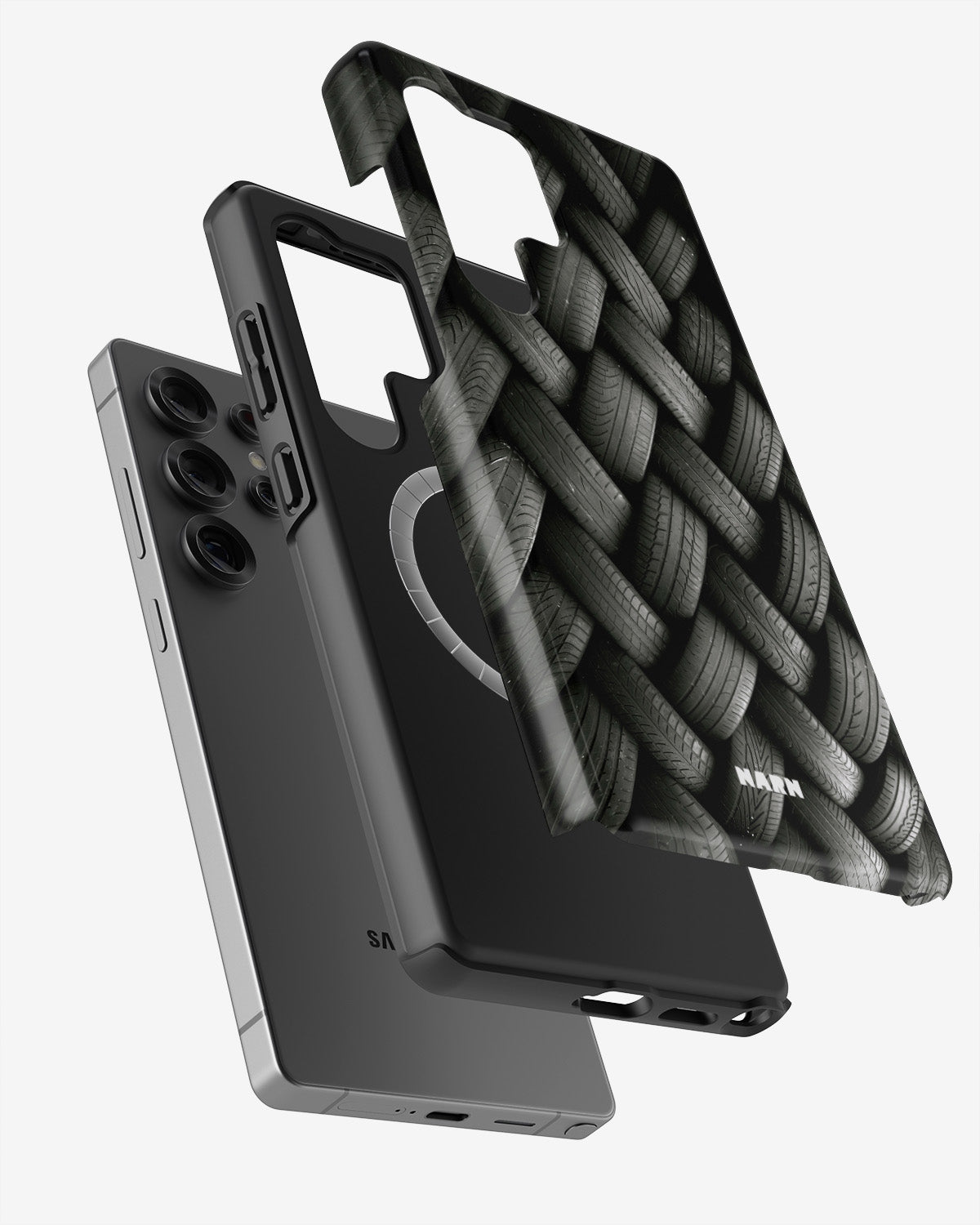 Samsung Galaxy S24 Ultra Tough Case – Tires Wall - View 2