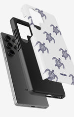 Samsung Galaxy S24 Ultra Tough Case – Blue Turtles - View 2