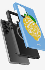 Samsung Galaxy S24 Ultra Tough Case – Lemon Quote - View 2