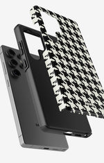 Samsung Galaxy S24 Ultra Tough Case – Houndstooth - View 2