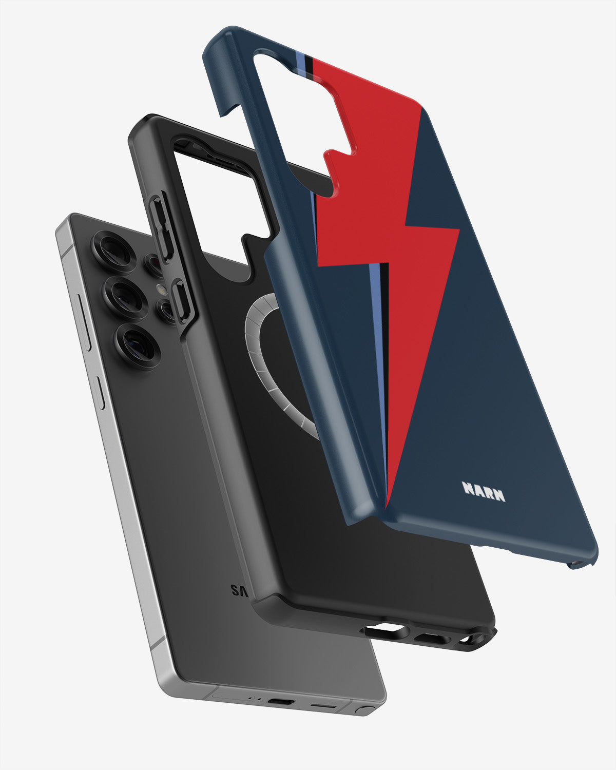 Samsung Galaxy S24 Ultra Tough Case – Blue Bowie - View 2