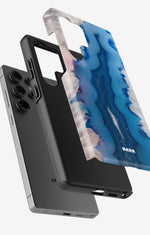 Samsung Galaxy S24 Ultra Tough Case – Blue Agate - View 2