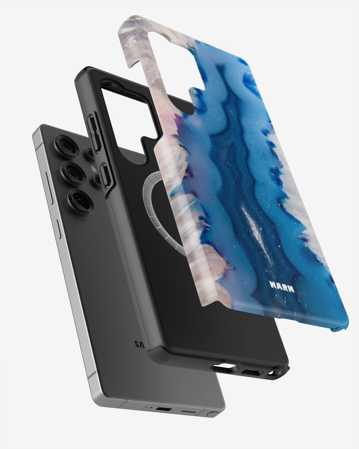 Samsung Galaxy S24 Ultra Tough Case – Blue Agate - View 2