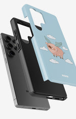 Samsung Galaxy S24 Ultra Tough Case – Dreamy Pig - View 2