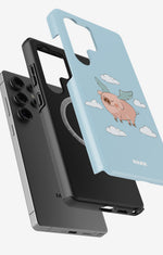 Samsung Galaxy S24 Ultra Tough Case – Dreamy Pig - View 2