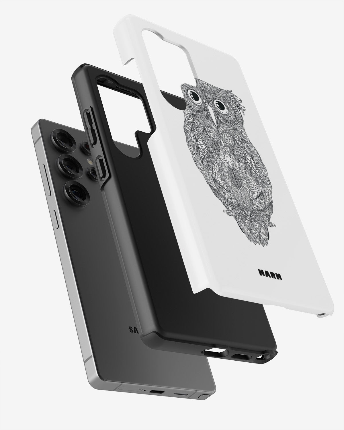 Samsung Galaxy S24 Ultra Tough Case – Owl - View 2