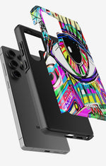 Samsung Galaxy S24 Ultra Tough Case – Abstract Eye - View 2