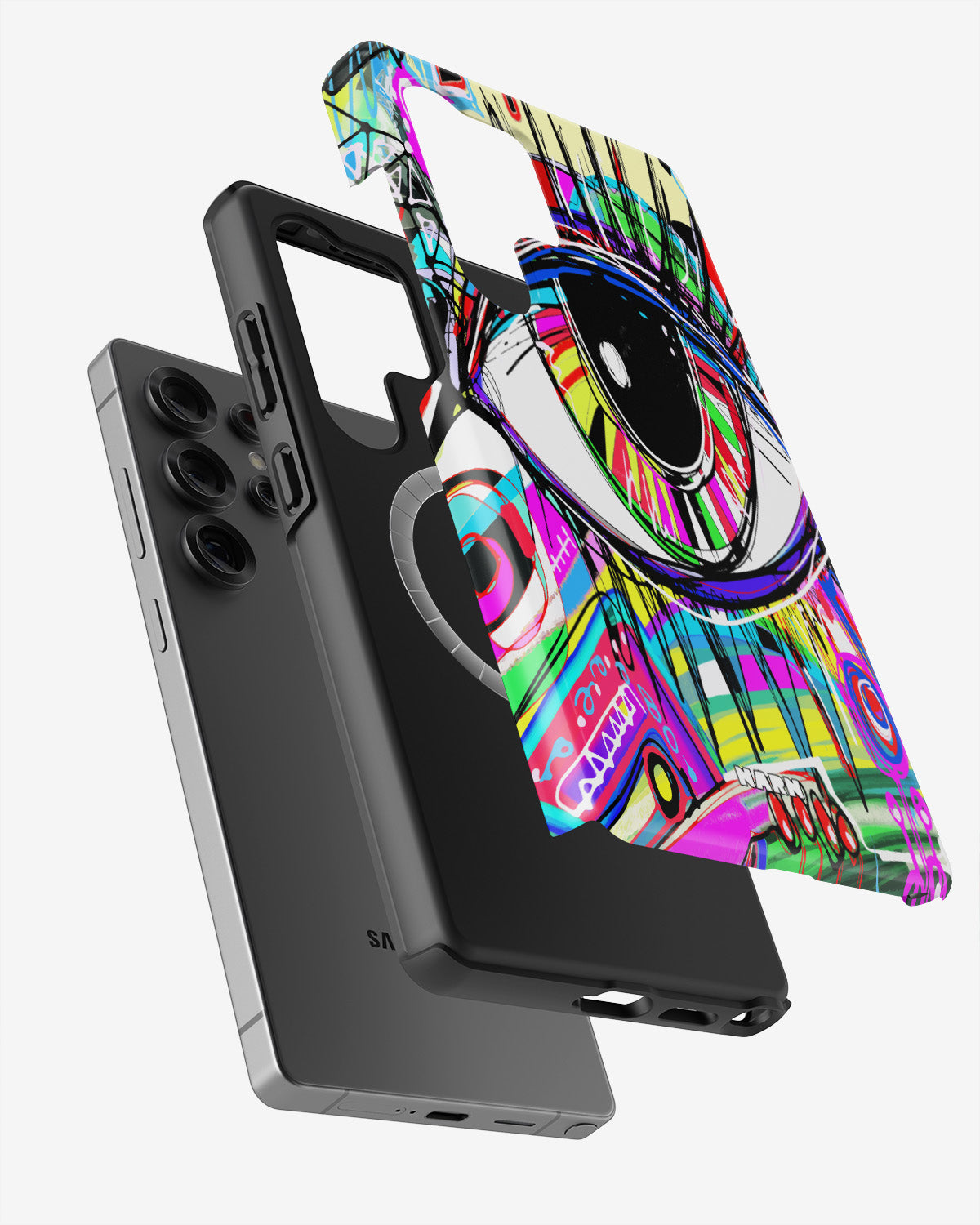 Samsung Galaxy S24 Ultra Tough Case – Abstract Eye - View 2
