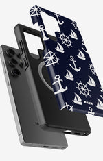 Samsung Galaxy S24 Ultra Tough Case – Deep Blue Voyage - View 2
