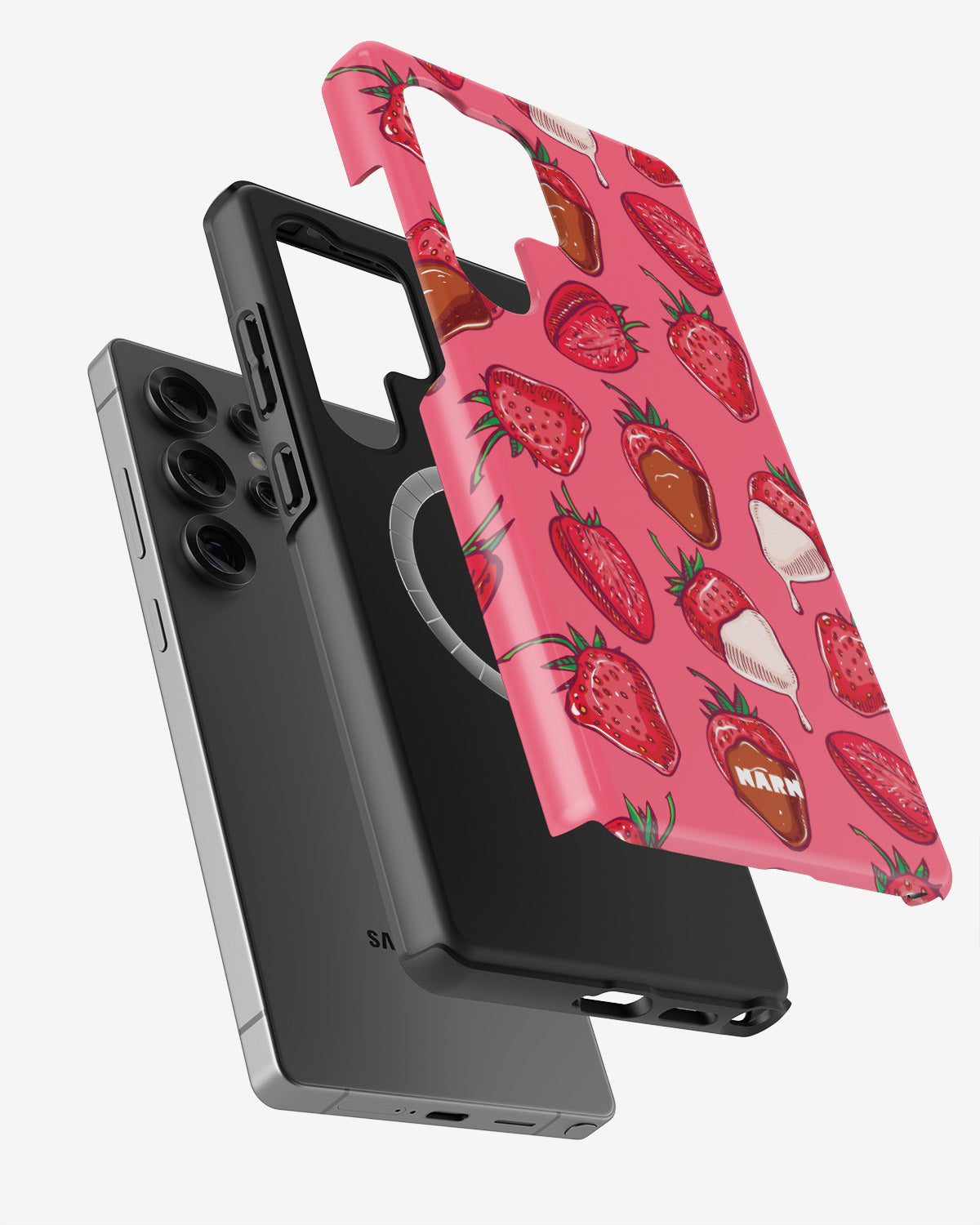 Samsung Galaxy S24 Ultra Tough Case – Strawberry Chocolate - View 2