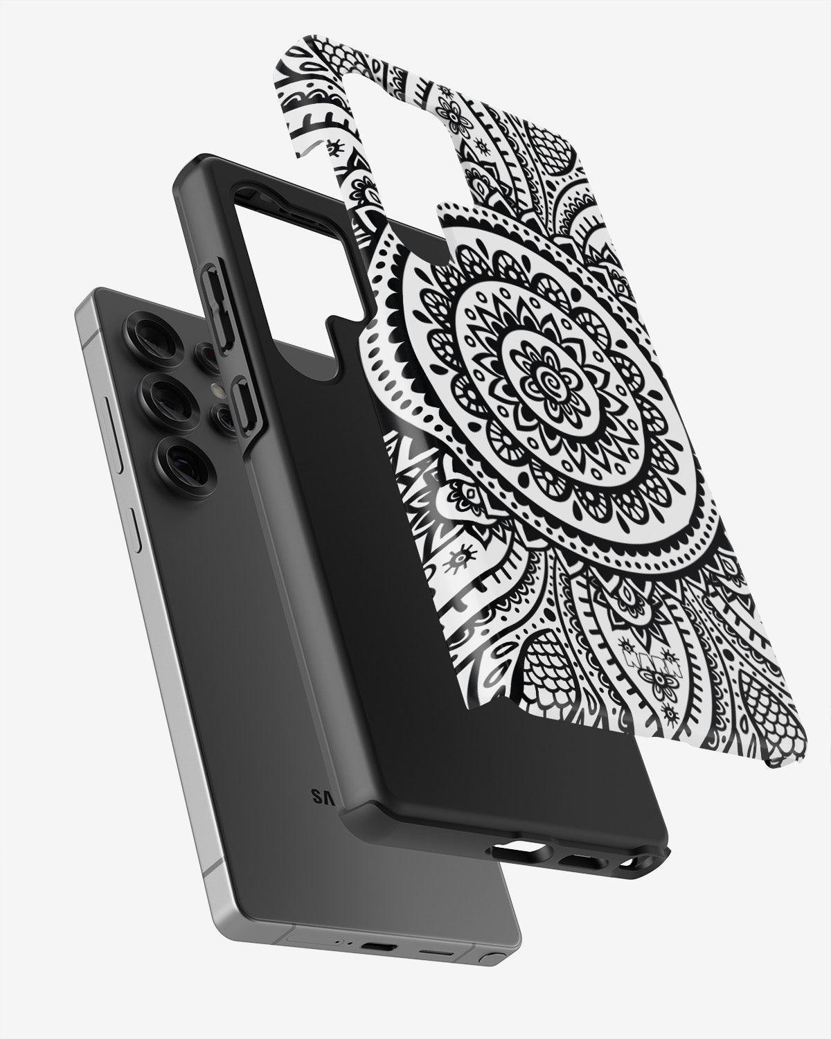 Samsung Galaxy S24 Ultra Tough Case – Henna Mandala - View 2